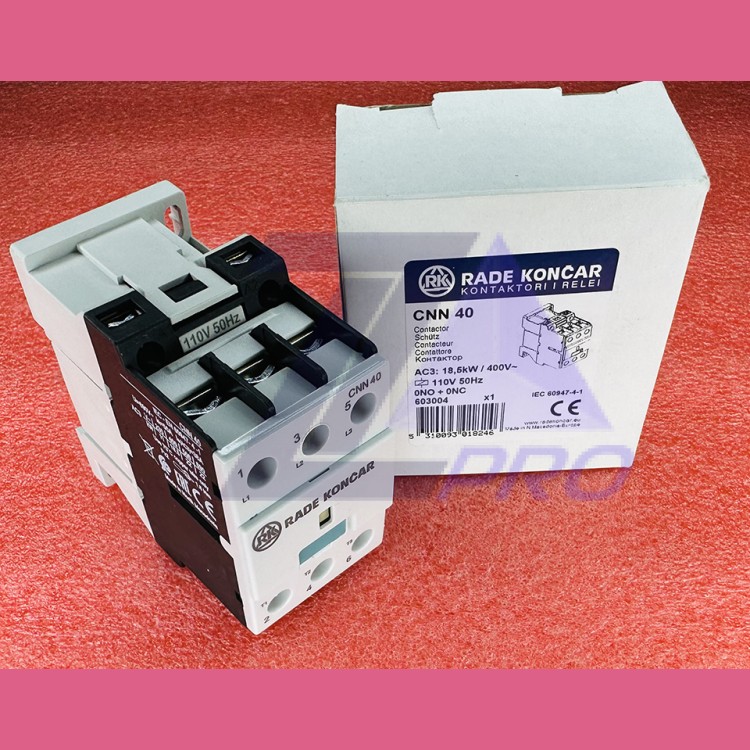 Контактор 3P 18,5kW 38A 110V CNN40 EAC603004 RADE KONCAR
